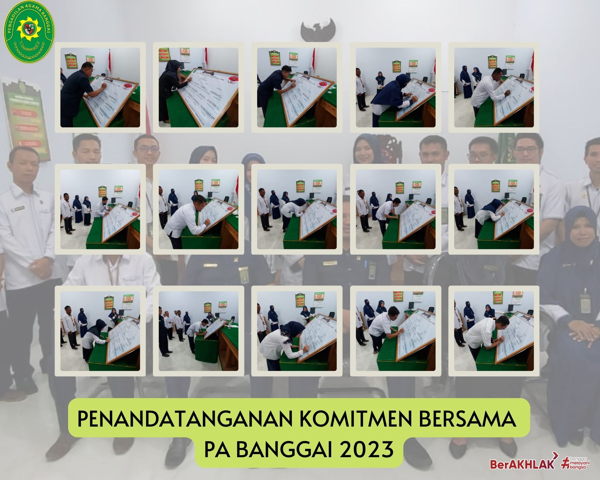 KOMITMEN BERSAMA PA BANGGAI 2023