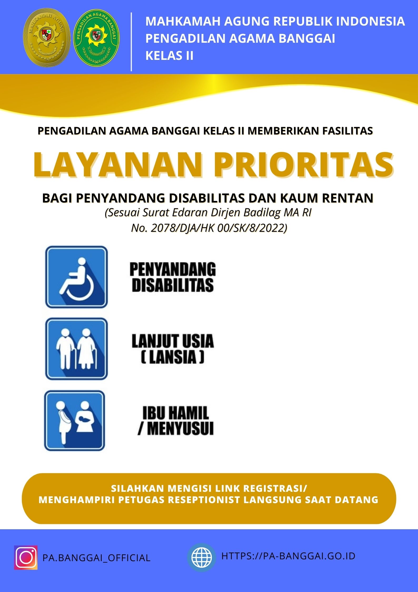 Mahkamah Agung Republik Indonesia Pengadilan Agama Banggai Kelas II